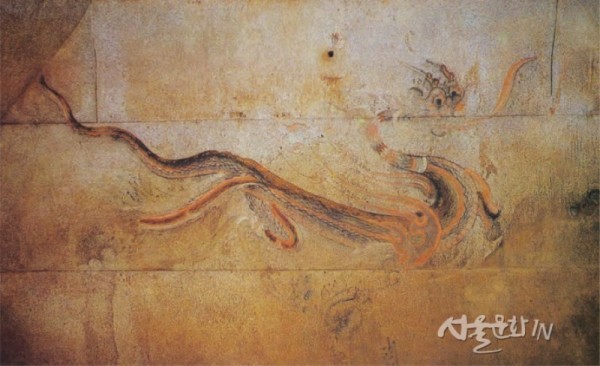청룡, 강서대묘(江西大墓) 널방 동벽-1.jpg